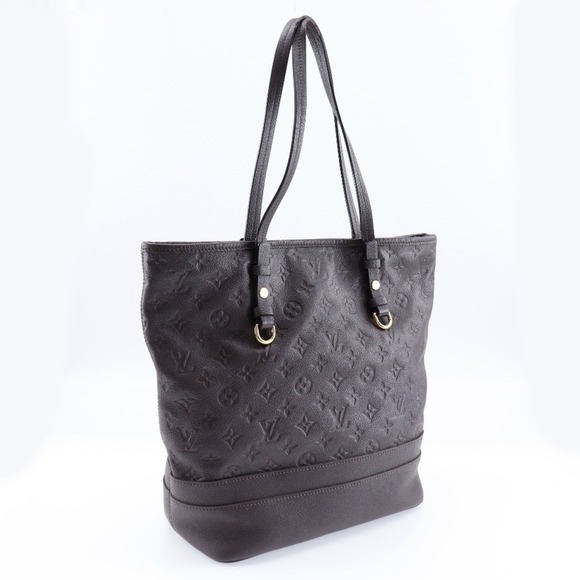 LOUIS VUITTON Brown Monogram Tote Bag - Picture 3 of 9